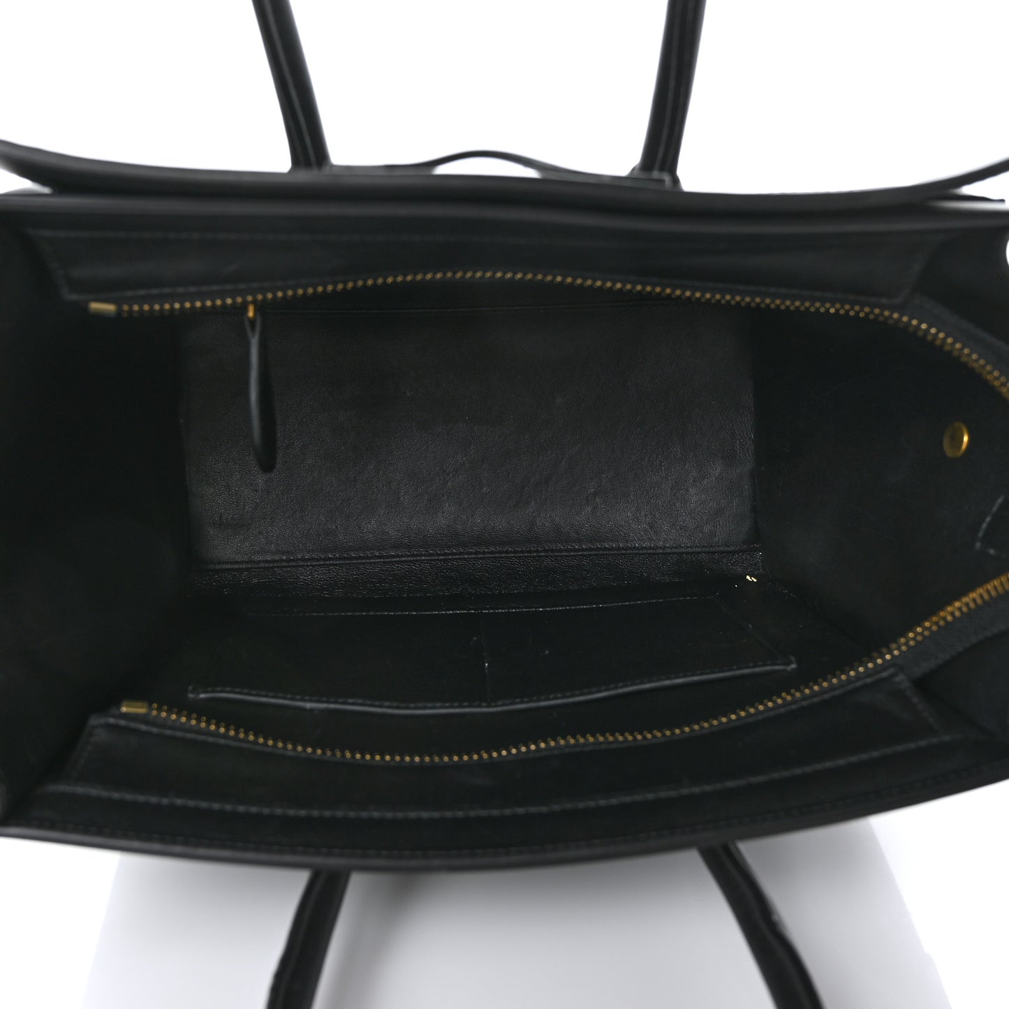 Smooth Calfskin Small Luggage Navy Blue