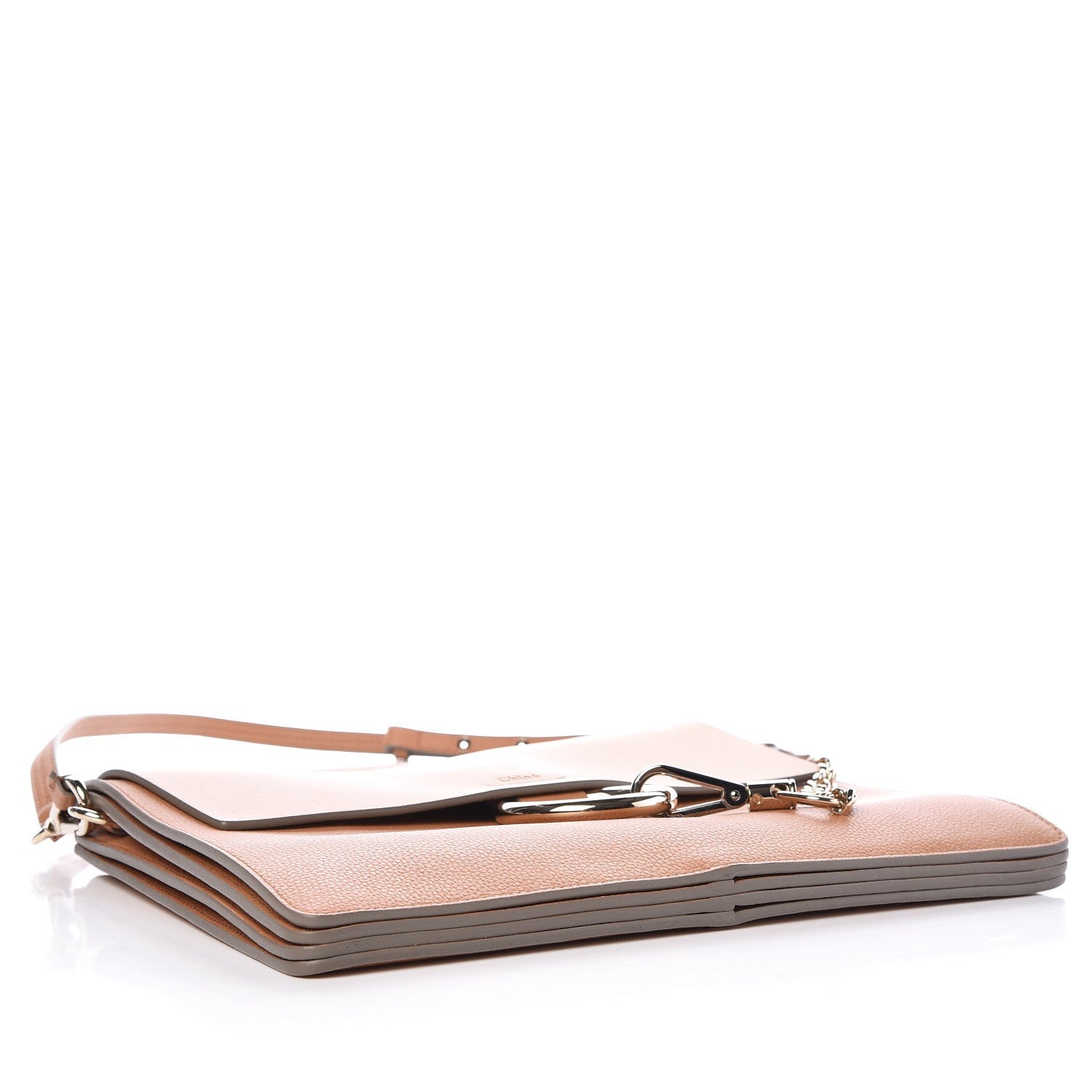 Chloe Calfskin Medium Faye Shoulder Bag Desert Beige 4 of 7