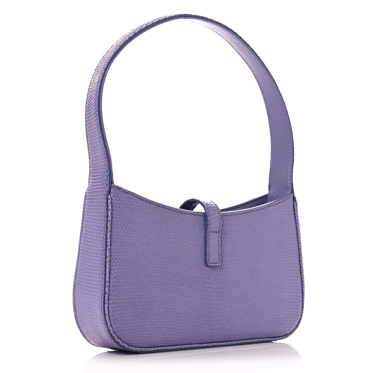 Saint Laurent Lizard Le 5 A 7 Mini Hobo Lilac 3 of 11