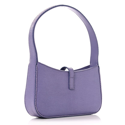 Saint Laurent Lizard Le 5 A 7 Mini Hobo Lilac 3 of 11