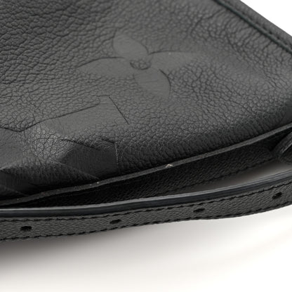 Louis Vuitton Empreinte Monogram Giant Carryall MM Black 11 of 12