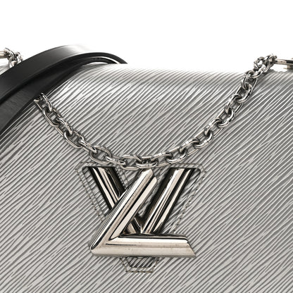 Louis Vuitton Epi Twist Shoulder Bag MM Argent 9 of 11