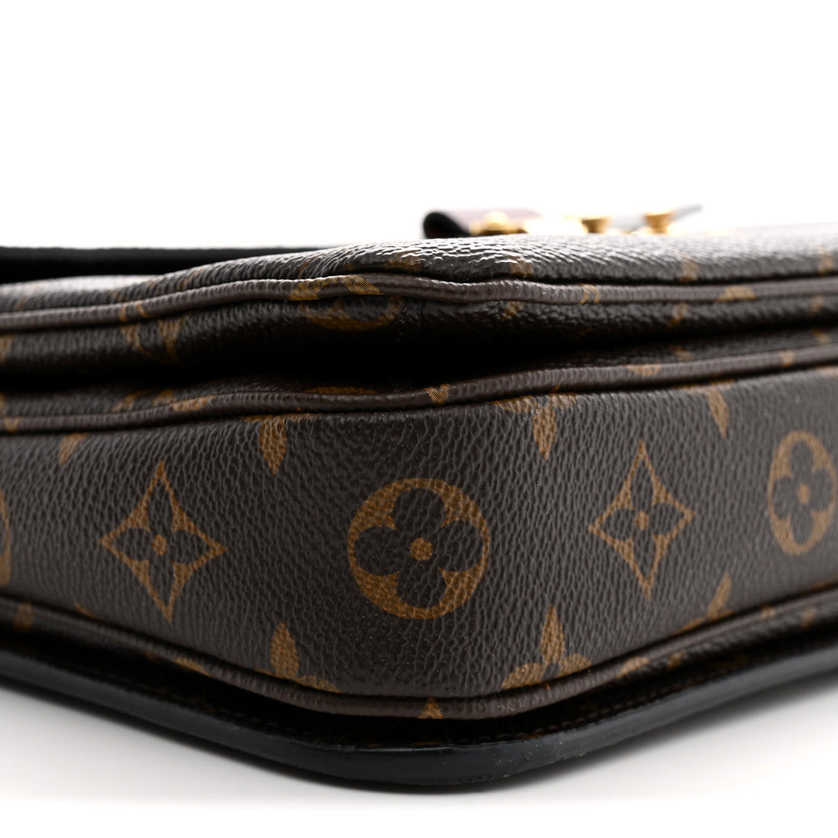 Monogram Braided Pochette Metis Safran