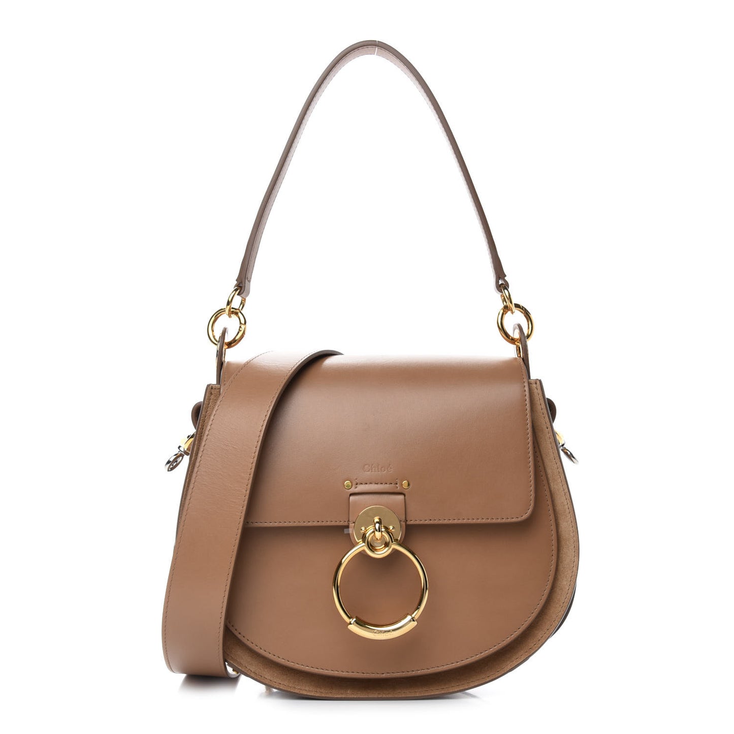 Calfskin Large Tess Bag Nut