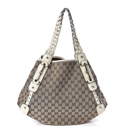 Gucci Monogram Medium Pelham Shoulder Bag Off White 1 of 11