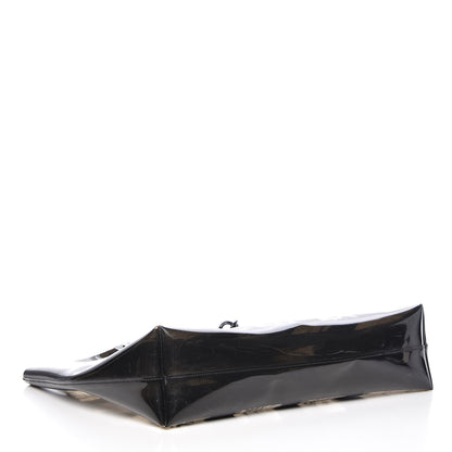 Chanel Vinyl Coco Window Tote Black 4 of 18
