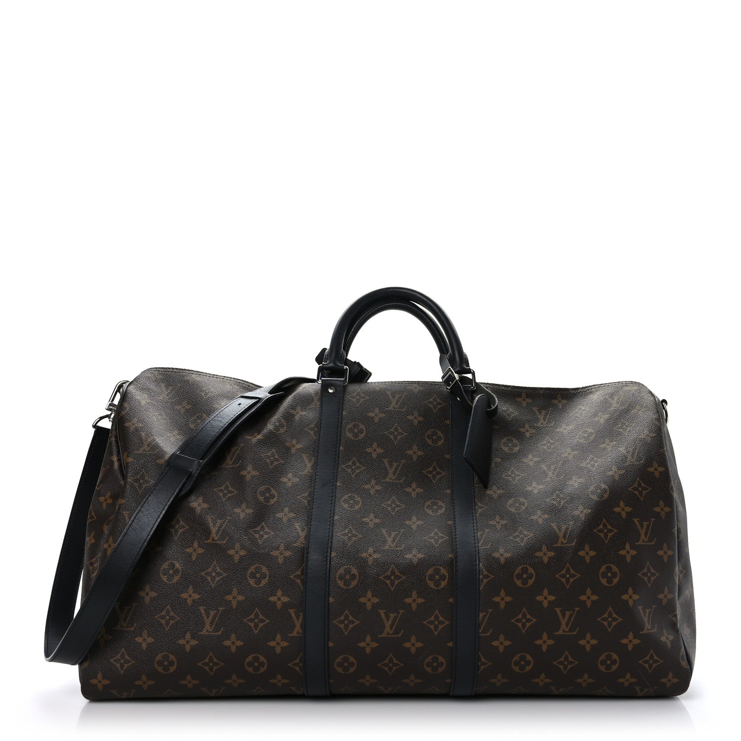Louis Vuitton Monogram Macassar Keepall Bandouliere 55 1 of 12