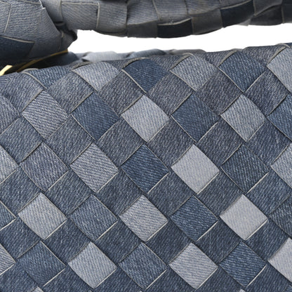 Bottega Veneta Nappa Denim Effect Intrecciato Mini Jodie Denim 13 of 19