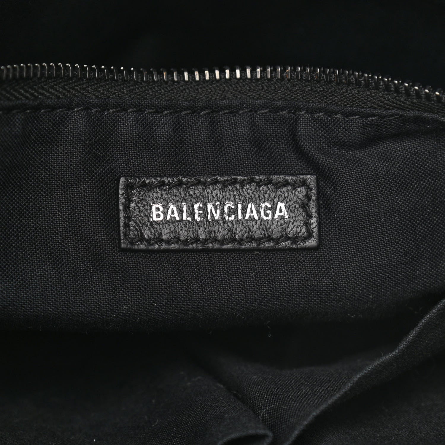 Balenciaga Matte Supple Lambskin Crocodile Embossed Classic Black Hardware S City Black 5 of 9