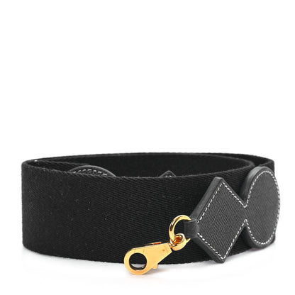 Hermes Toile Epsom Shoulder Strap Indigo Black Rouge H 1 of 5