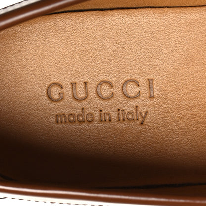 Gucci Calfskin Mens Interlocking G Millennial Ribot Loafers 8 Cuir 8 of 9
