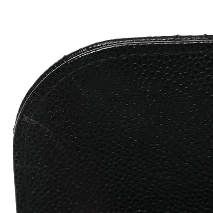 Chanel Caviar Quilted Business Affinity Clutch With Chain Black 13 of 13