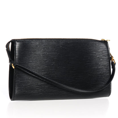 Louis Vuitton Epi Pochette Accessories 24 Black 3 of 7