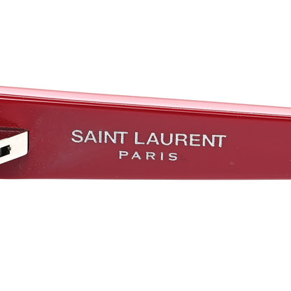 Saint Laurent Mica SL 276 Acetate Cat Eye Sunglasses Red 5 of 7