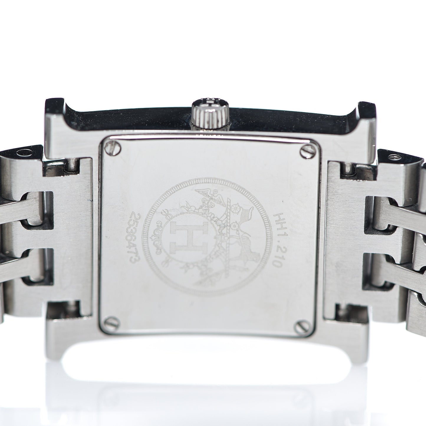 Stainless Steel Mother of Pearl 21mm Heure H Hour Quartz Watch
