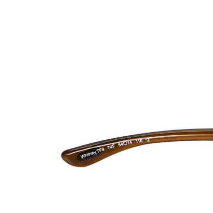 Tom Ford Acetate Whitney Crossover Sunglasses TF9 Brown 4 of 6