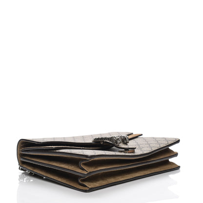 Gucci GG Supreme Monogram Medium Dionysus Shoulder Bag Taupe 4 of 8