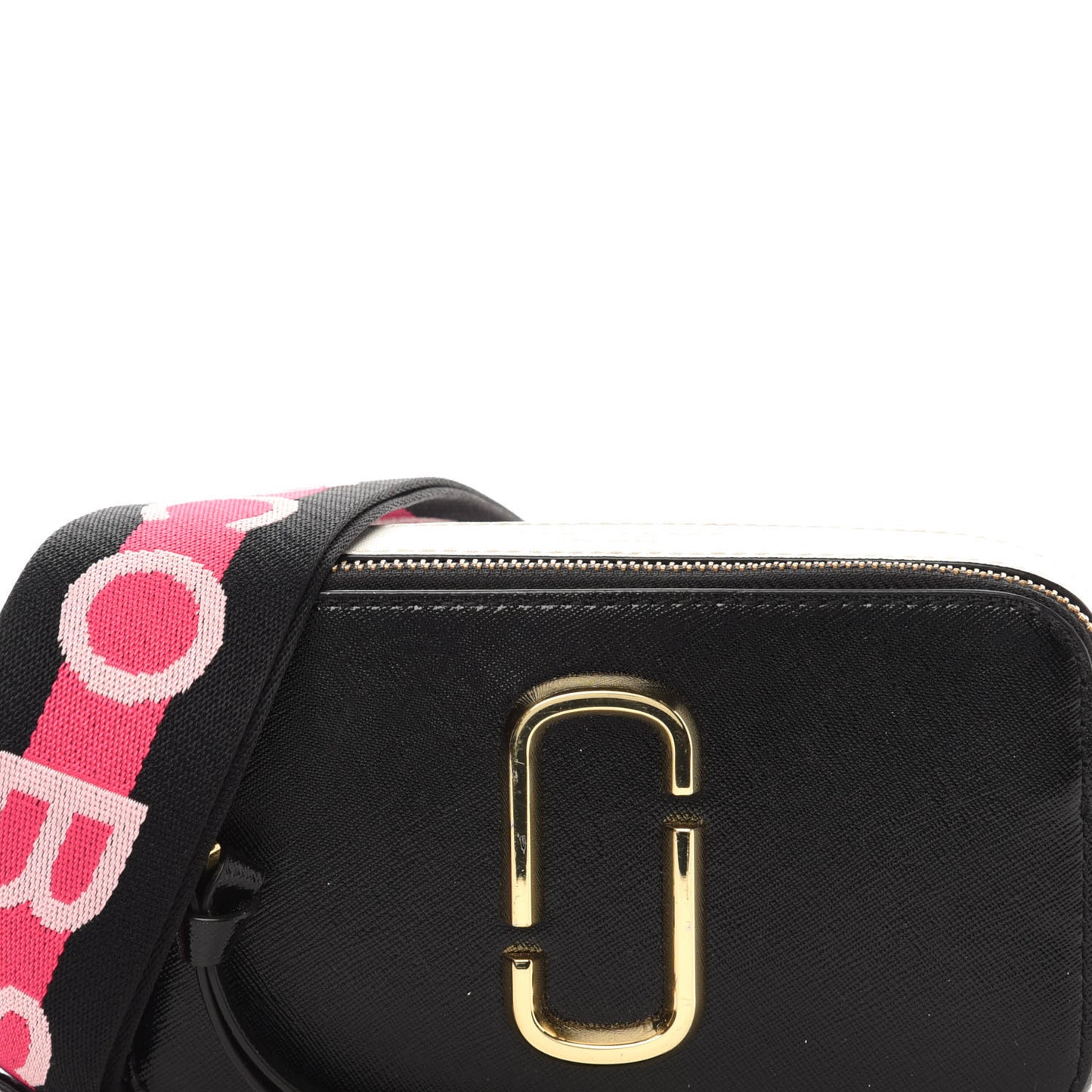 Saffiano Snapshot Camera Bag Black