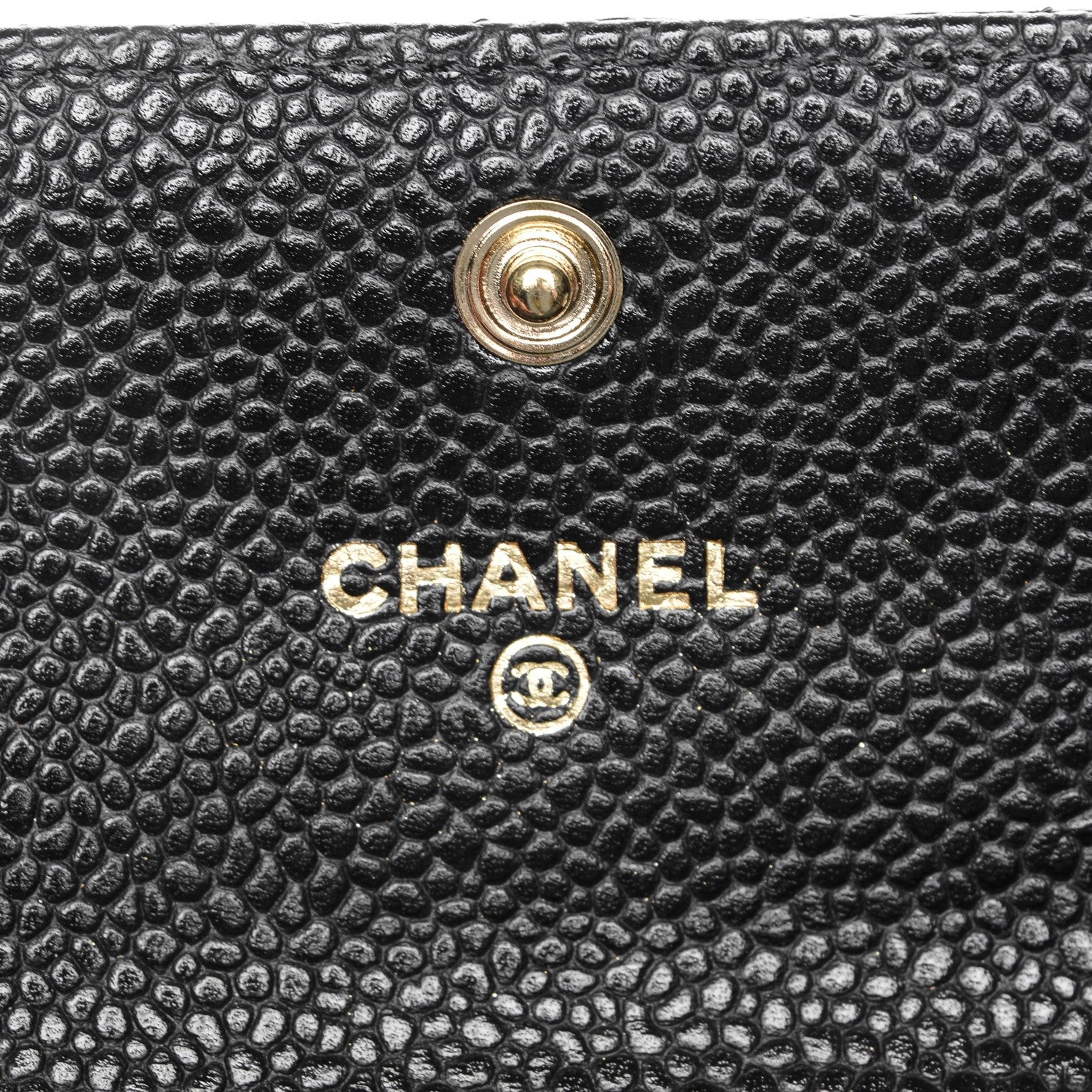 Chanel Caviar Quilted Flap Card Holder Black 6 of 8