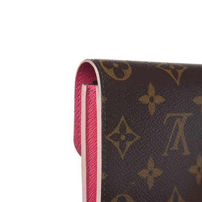 Louis Vuitton Monogram Bloom Flower Emilie Wallet 10 of 13