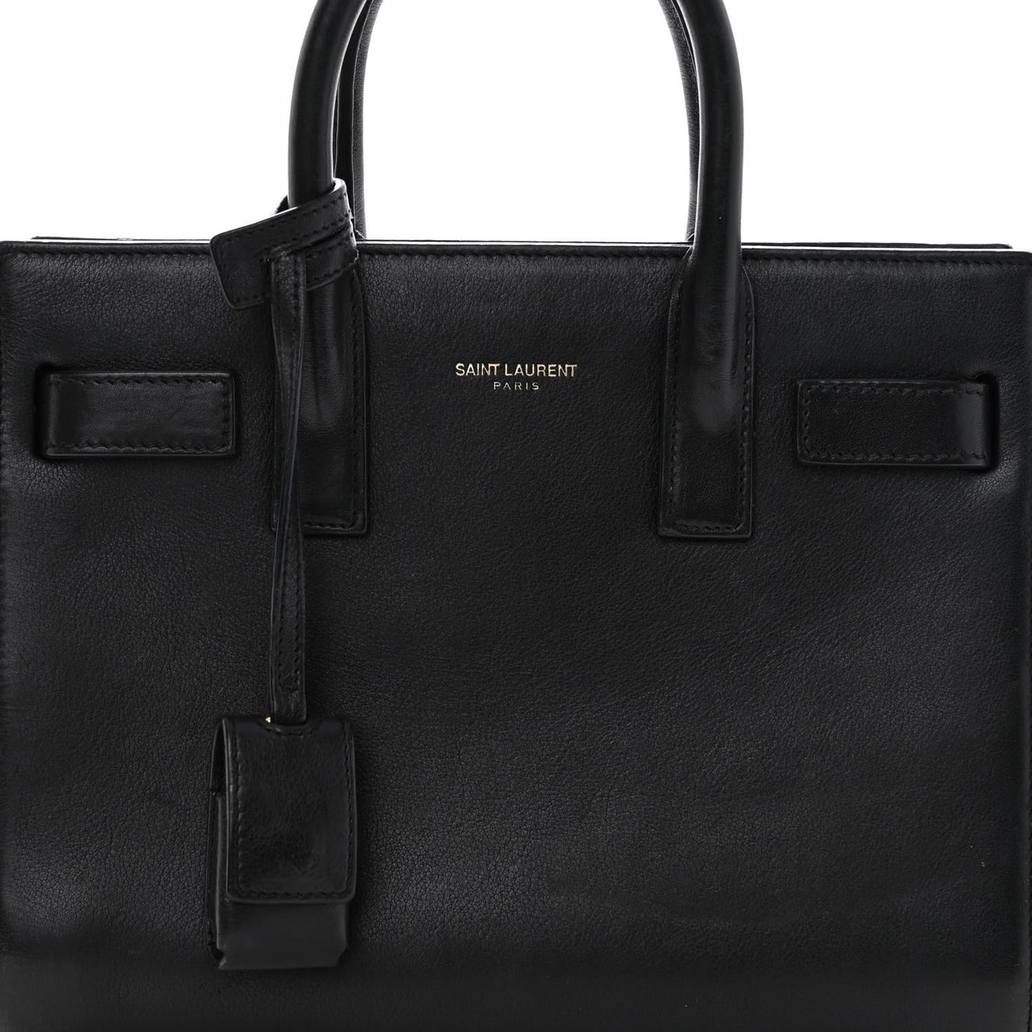 Calfskin Nano Sac De Jour Black