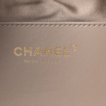 Chanel Suede Quilted Medium Chanel 25 Handbag Grey 7 of 11