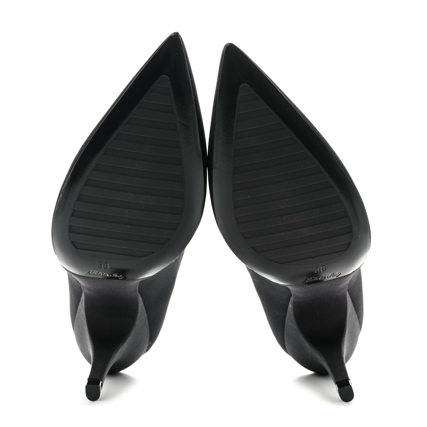 Satin Archlight Pumps 38 Black