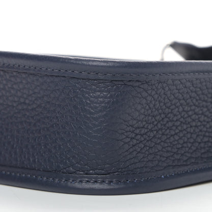 Hermes Taurillon Clemence Evelyne TPM Bleu Nuit 8 of 8