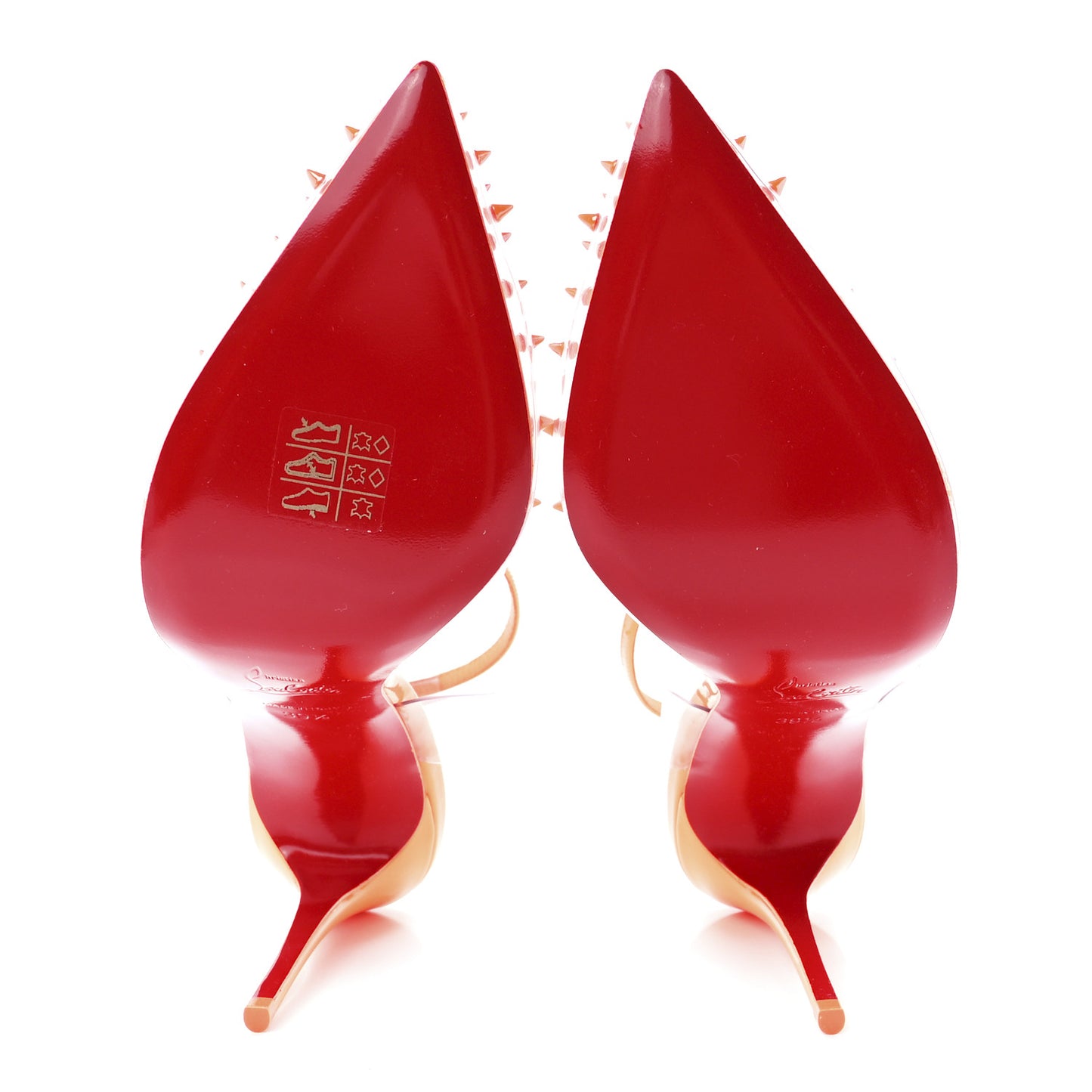 PVC Specchio Spikoo 100 Pumps 39.5 Orange