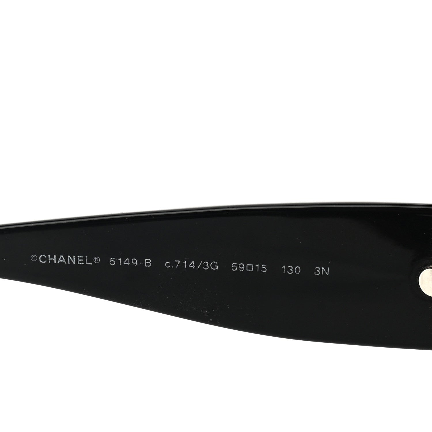 Chanel Acetate Crystal CC Sunglasses 5149-B Tortoise 5 of 8