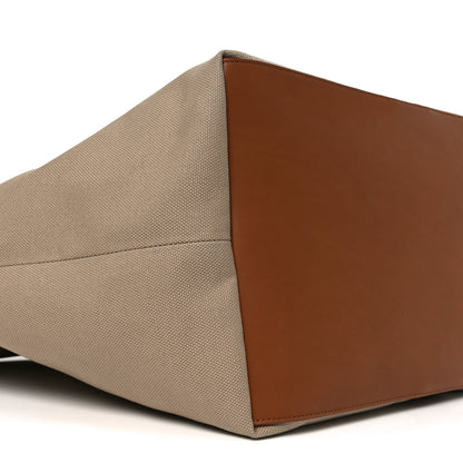 Saint Laurent Canvas Calfskin Y Tote Desert Dust Brick 9 of 10