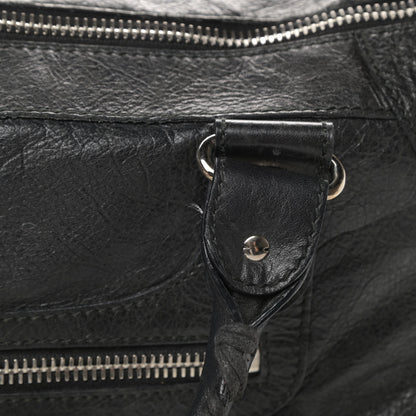 Balenciaga Agneau Giant 21 Silver Hardware Work Black 17 of 18