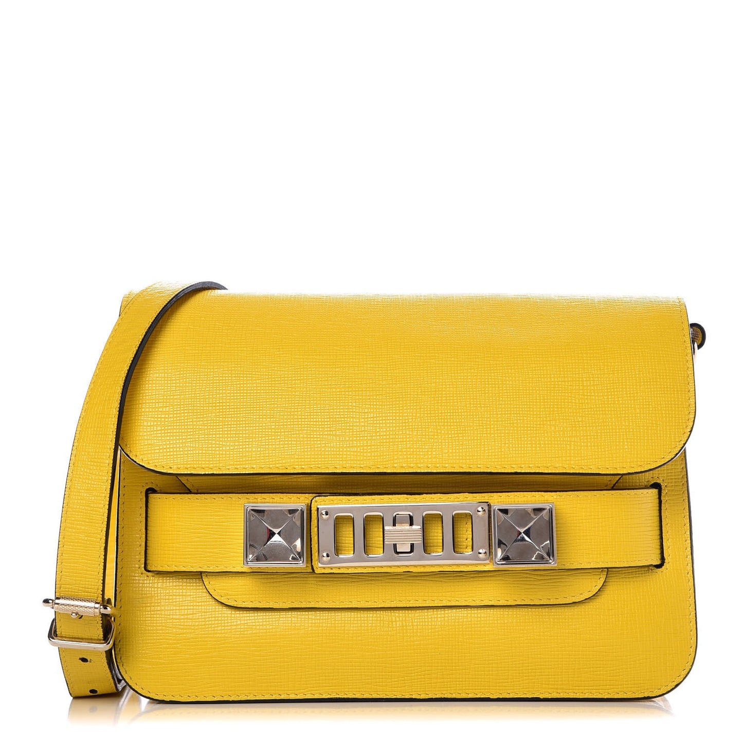 New Linosa Mini PS11 Classic Shoulder Bag Tropical Yellow