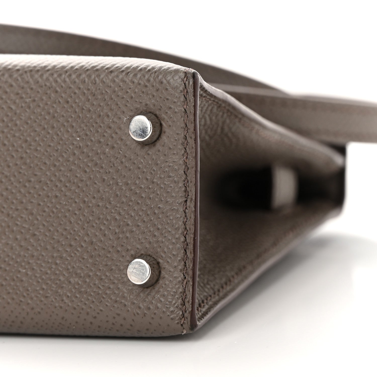 Hermes Epsom Mini Kelly Sellier 20 Etain 10 of 10