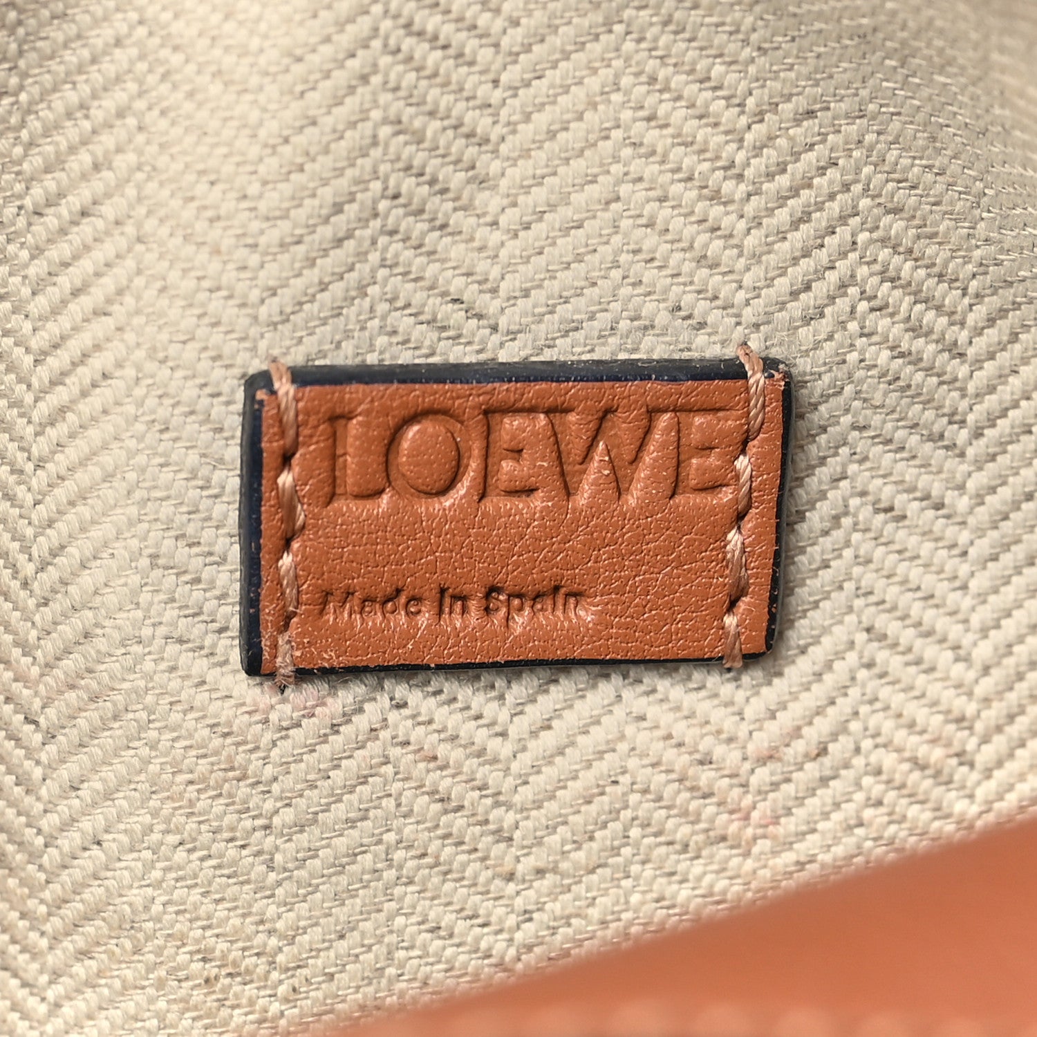 Loewe Calfskin Mini Puzzle Bag Tan 6 of 9