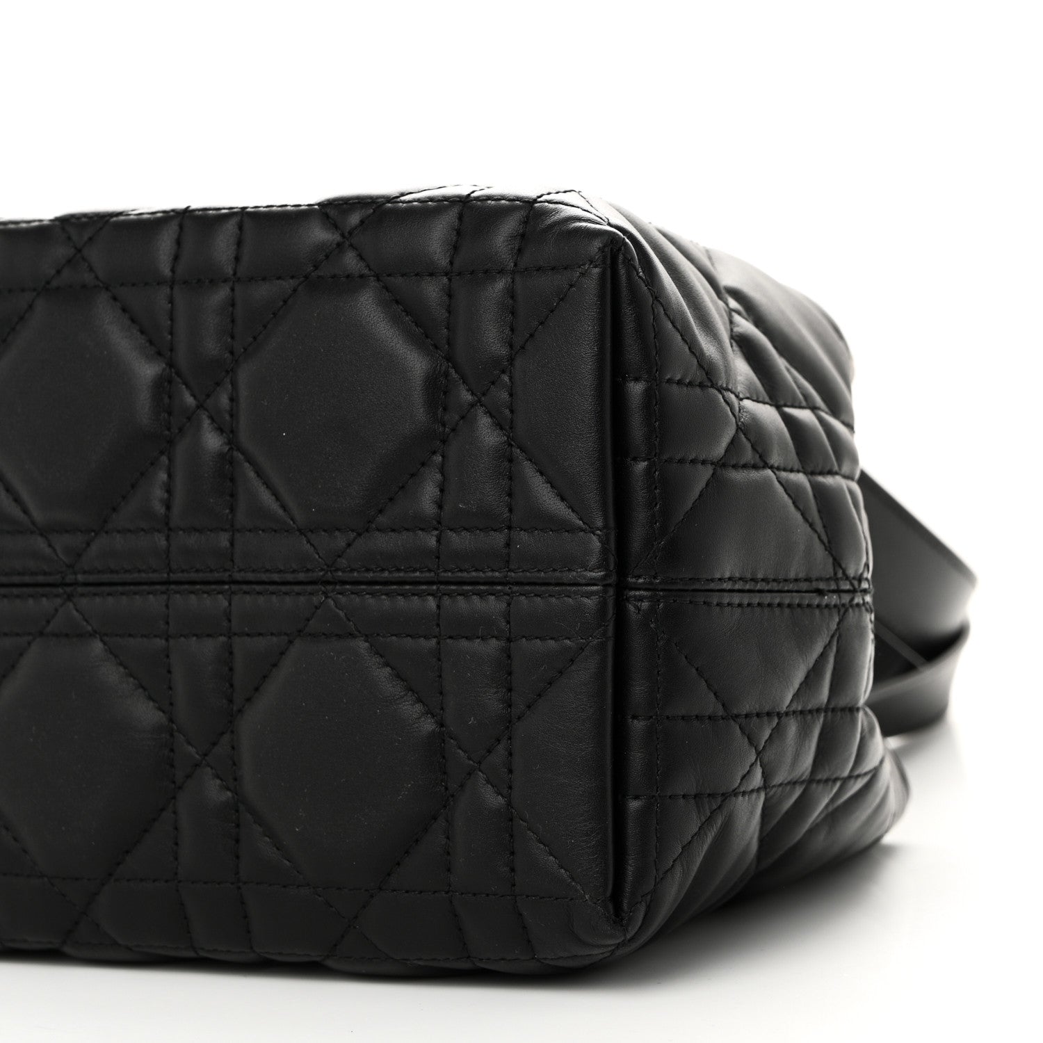 Christian Dior Calfskin Macrocannage Small Toujours Black 10 of 10