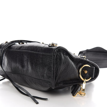 Balenciaga Agneau Classic Gold Hardware Mini City Black 8 of 11
