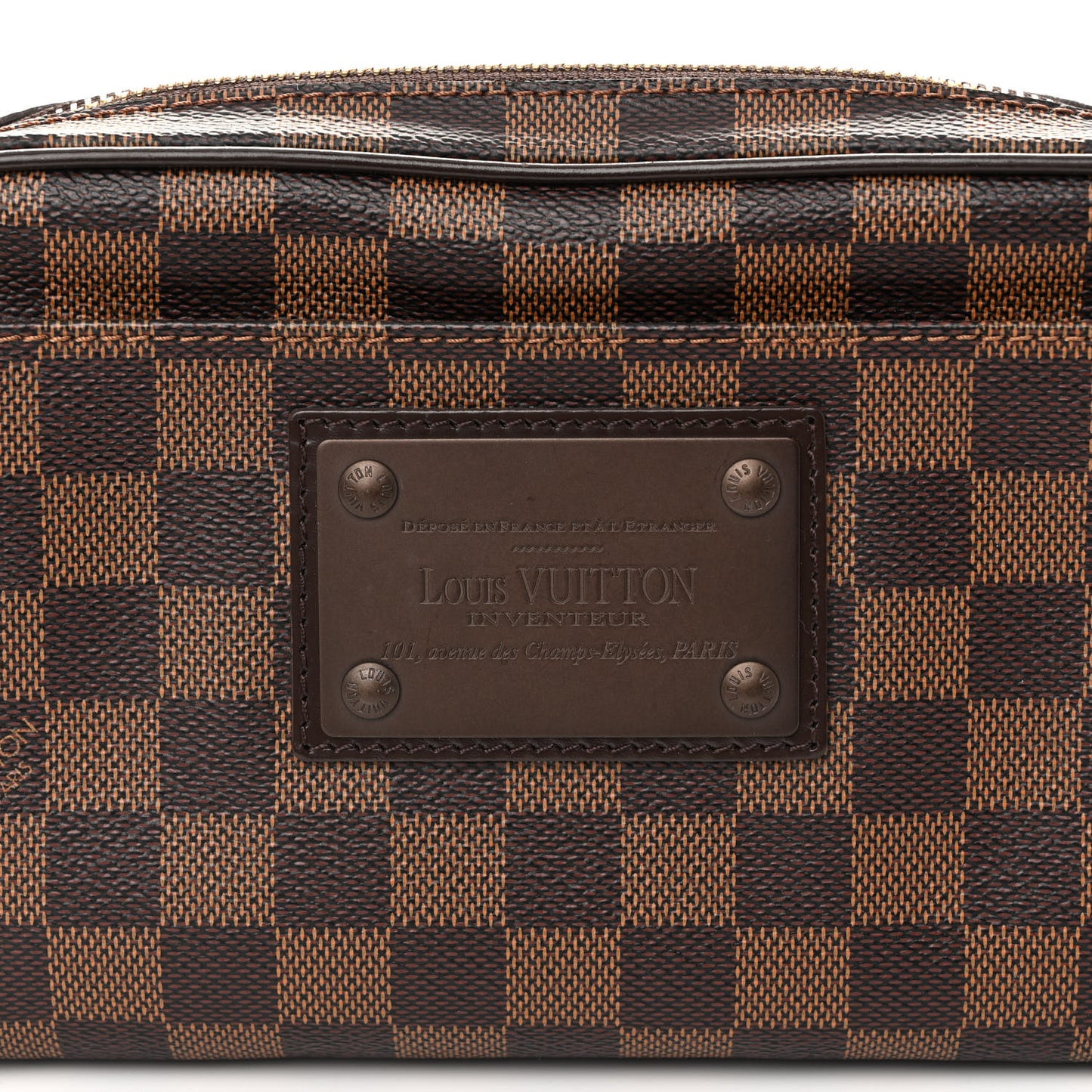 Damier Ebene Brooklyn Bum Bag