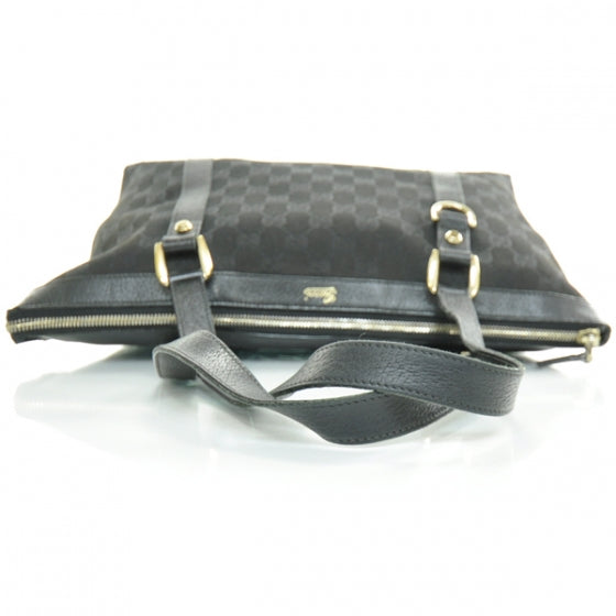 Gucci Monogram Abbey Medium Tote Black 6 of 12