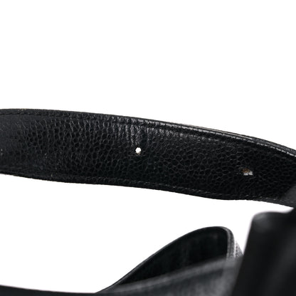 Chanel Caviar Quilted Drawstring Backpack Black 19 of 24