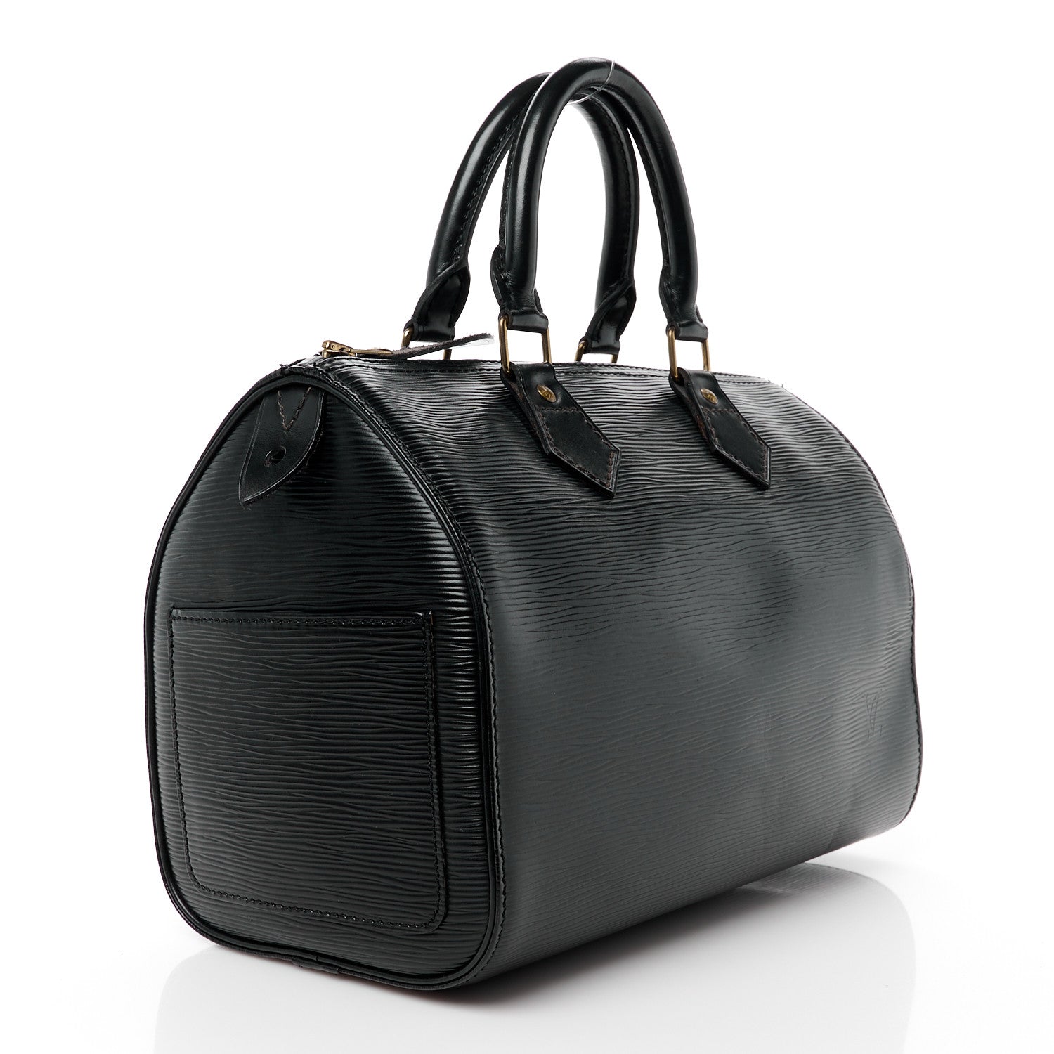 Louis Vuitton LOUIS VUITTON Epi Speedy 25 Black 3 of 13