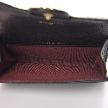 Chanel Caviar Quilted Flap Card Holder Black 5 of 9