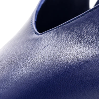 Hermes Nappa Antim 55 Slingback Pumps 36 Bleu Electrique 10 of 11