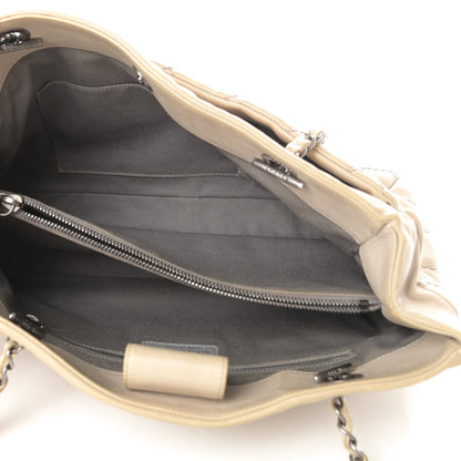 Chanel Calfskin Medium Stitch It Tote Beige 5 of 15