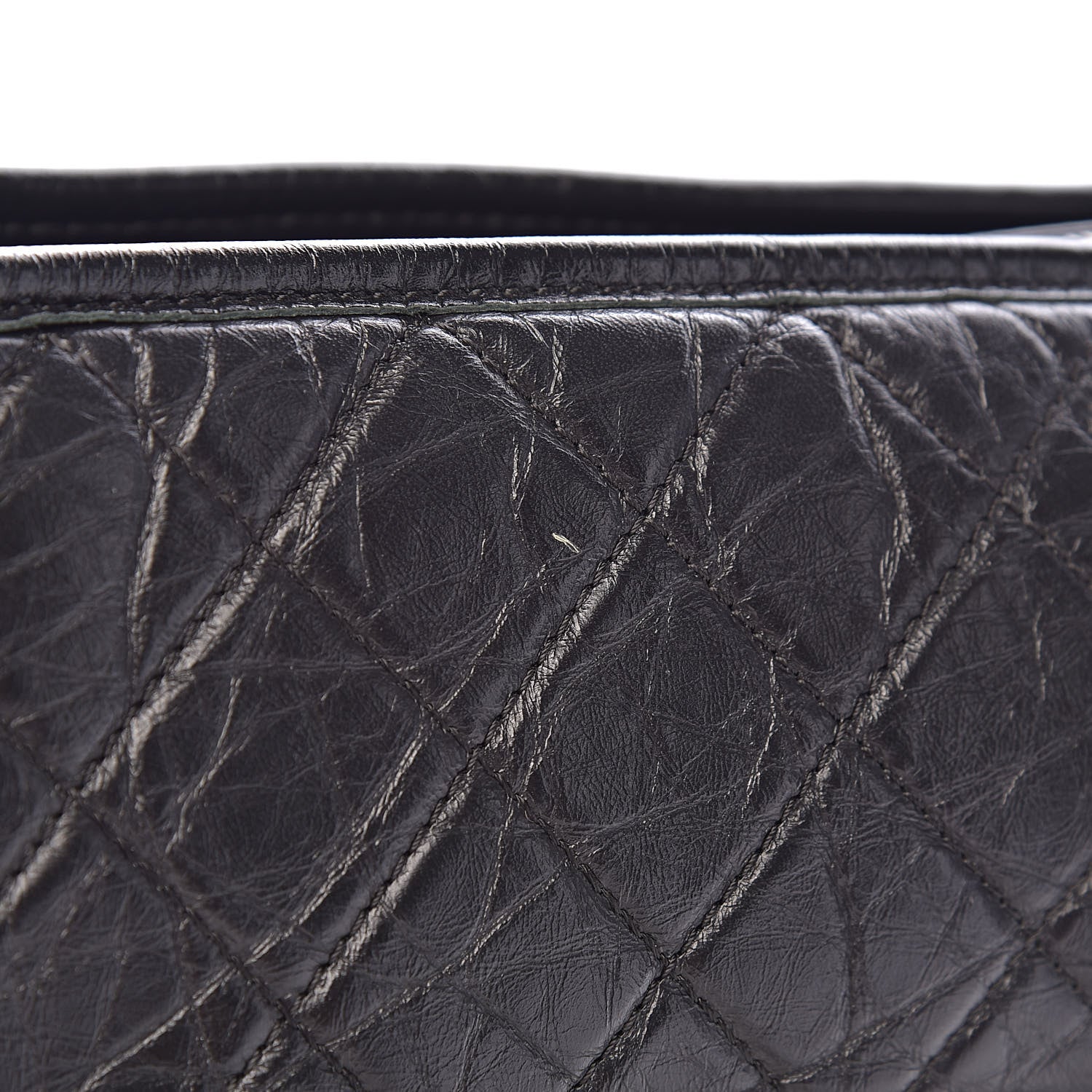 Chanel Aged Calfskin Quilted Medium Gabrielle Hobo Black 8 of 12