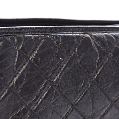 Chanel Aged Calfskin Quilted Medium Gabrielle Hobo Black 8 of 12