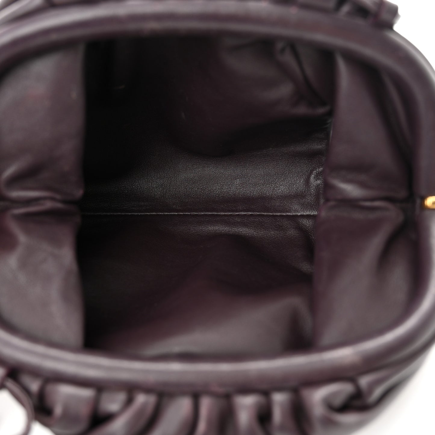 Butter Calfskin The Mini Pouch Grape
