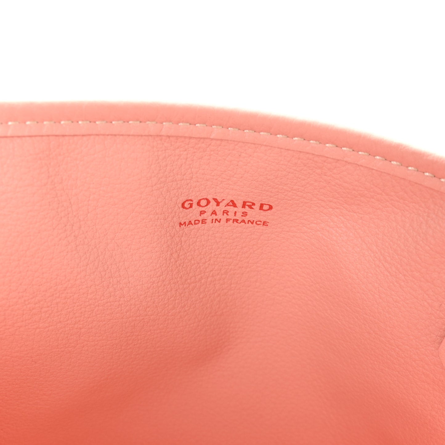 Goyardine Reversible Mini Anjou Powder Pink