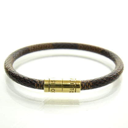 Louis Vuitton Damier Ebene Keep It Bracelet 2 of 4