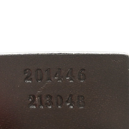 Gucci GG Supreme Monogram Medium Flat Messenger Bag Dark Brown 7 of 9